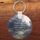 Lied of Songs 2:10 Schlüsselanhänger (Rückseite)