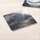 Lied of Songs 2:10 Square Paper Untersetzer (angewinkelt)