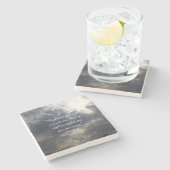 Lied of Songs 2:10 Stone Untersetzer (Seitenansicht)