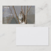 Lied-Spatz Visitenkarte (Vorne/Hinten)