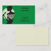 Lied-Vogel-Visitenkarte Visitenkarte (Vorne/Hinten)