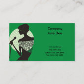 Lied-Vogel-Visitenkarte Visitenkarte (Vorderseite)