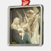 Lied von Engels-WeihnachtsGeburt Ornament Aus Metall (Links)