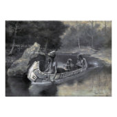 Lied von Hiawatha: Indischer Krieger & Lover Fotodruck (Vorne)