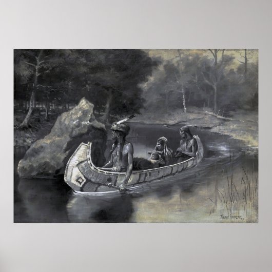 Lied von Hiawatha: Indischer Krieger & Lover Poster (Vorne)