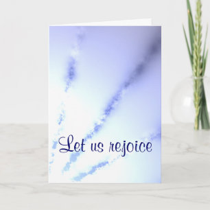 Lied von Mary Magnificat Luke 1:46-48 Feiertagskarte