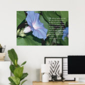 Lied von Solomon 2 10-12 Scripture Print Poster (Heimbüro)