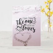 Lied von Solomon 3:4 Hochzeit am Strand des Bibels Karte (Gelbe Blume)