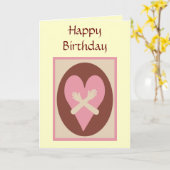 Lied von Solomon Entwurf Karte (Gelbe Blume)