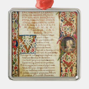 Lied zur Würdigung Laure Silbernes Ornament