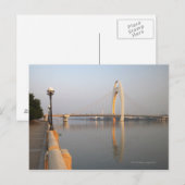 Liede Bridge über Pearl River Postkarte (Vorne/Hinten)