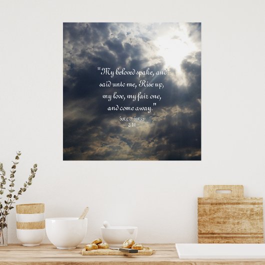 Lieder 2:10 Uhr Sticker Poster (Küche)