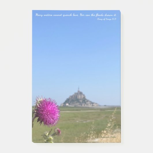 Lieder 8:7 post-it klebezettel (Vorderseite)