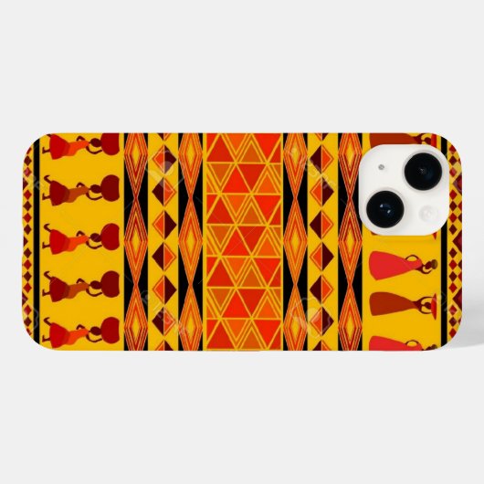 Lieder Afrikas Case-Mate iPhone Hülle (Rückseite (Horizontal))