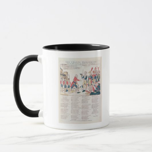 Lieder des Freuens für den Frieden Tasse (Links)