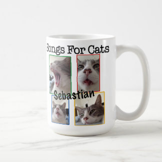 Lieder für Katzen - Sebastian-Kaffee-Tasse Kaffeetasse