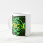 Lieder im Schlüssel der Rohkaffeeschale Kaffeetasse (Vorderseite Links)