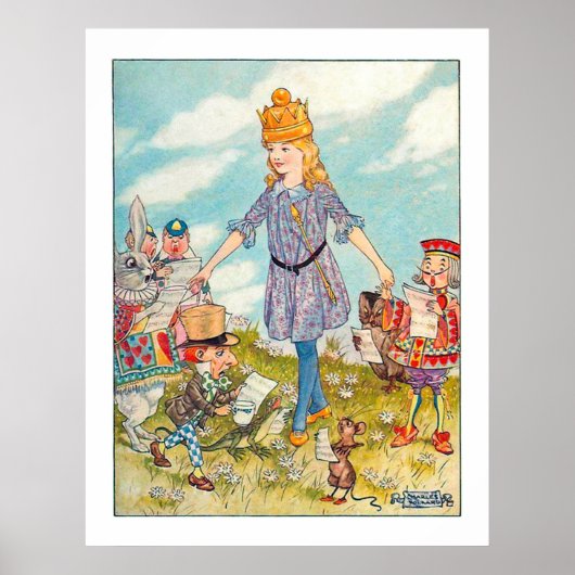 Lieder von Alice: Alice und ihre Freunde Poster (Vorne)