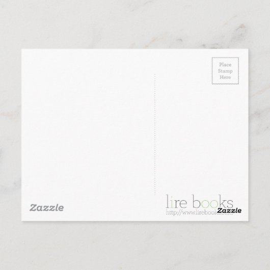 Lieder von Alice: Die Fish Riddle Postkarte (Rückseite)