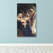 Lieder von Angels von Bougeureau Leinwanddruck (Insitu (Holzboden))