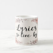 Lieder zum Leben Kaffeetasse (Mittel)