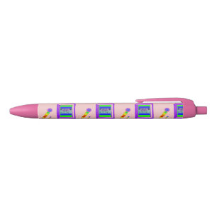 Liedtext-Schreibstift in Rosa Kugelschreiber
