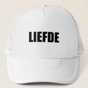 Liefde-Liebe auf Niederländisch Truckerkappe