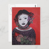 Liefde Postkarte (Vorne/Hinten)