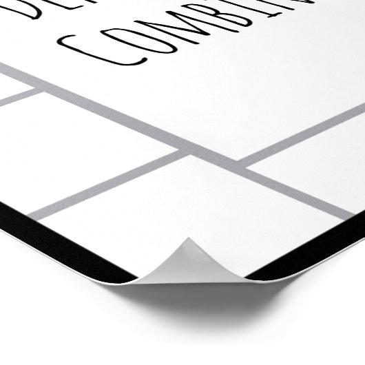 Liefer- und Nachfragerecht Poster (Ecke)