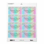 Lieferadresse von Unicorn Holographic Glitzer (Vorne)