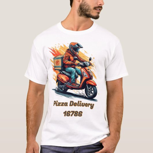 Lieferant des modernen Scooters T-Shirt (Vorderseite)