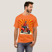 Lieferant des modernen Scooters T-Shirt (Vorne ganz)