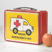 Lieferant erster Hilfe Metall Brotdose (Beispiel)