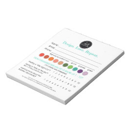 Lieferanten-Leads Chalk Couture Zeichnungsbuchung  Notizblock