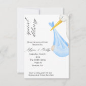 Lieferjunge Einladung (Vorderseite)