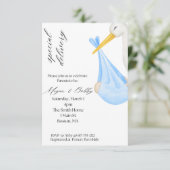 Lieferjunge Einladung (Stehend Vorderseite)