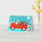 Lieferkarte für Bulldoggen Karte (Gelbe Blume)