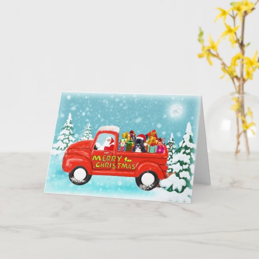 Lieferkarte für Bulldoggen Karte (Gelbe Blume)