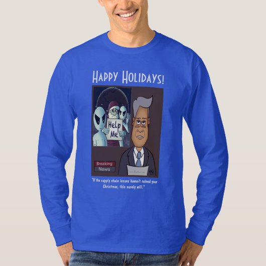 Lieferkette Langschläfer T - Shirt (Vorderseite)