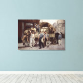 Liefermehl, 1885 leinwanddruck (Insitu (Holzboden))