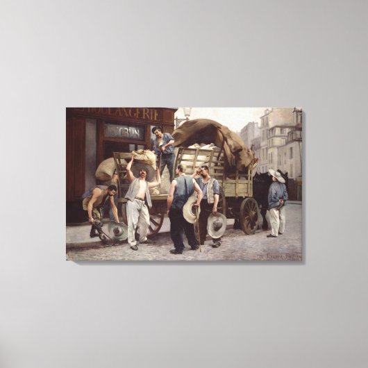 Liefermehl, 1885 leinwanddruck (Vorderseite)