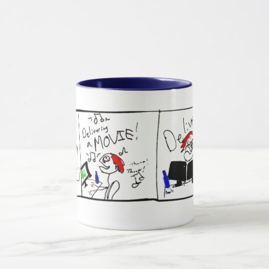 Liefern eines Films Tasse (Zentrum)