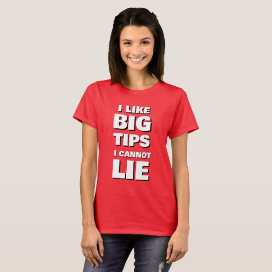 Lieferseite Gig I like BIG TIPS T-Shirt (Vorne ganz)