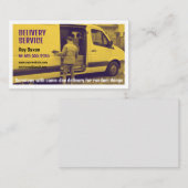 Lieferservice | Kurier Visitenkarte (Vorne/Hinten)