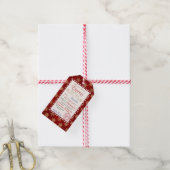 Liefertag für Nordpol Express. Sonderlieferung Geschenkanhänger (Mit Garn)