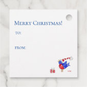 Liefertag Geschenkanhänger (Rückseite)