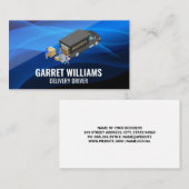 Liefertreiber | Versand Visitenkarte (Vorne/Hinten)