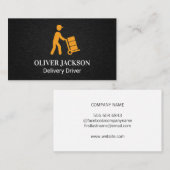 Liefertreiber Visitenkarte (Vorne/Hinten)