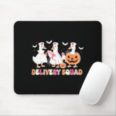 Liefertrupp Halloween-Gans gruseliger Arbeiter Mousepad (Mit Mouse)