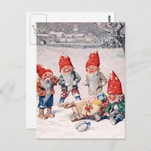 Lieferunfall Postkarte (Vorne/Hinten)